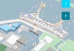 Moscow Domodedovo Airport unveils 3D airport maps offering route planning