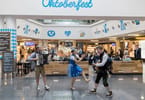 Everything in White-and-Blue:  Frankfurt Airport Is Celebrating Oktoberfest
