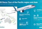 Airbus takes A220 on the Pacific region tour