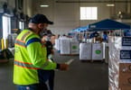 United Airlines convert cargo facilities into food distribution centers