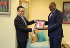 Japanese Ambassador Pays Farewell Courtesy Call on Minister Bartlett