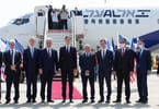 US-Israeli delegation takes first-ever direct flight from Israel to UAE
