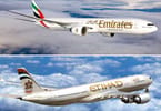 Non-stop to Tel Aviv from Dubai on Emirates, from Abu Dhabi on Etihad makes Turkish Airlines nervous