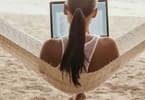 Combining travel with remote working is a growing trend