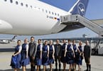 Oktoberfest 2023 Lufthansa Trachtencrews Dirndl Flight