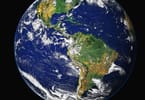 Earth - mynd með leyfi WikiImages frá Pixabay