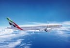 Emirates New Dubai zu Bogotá Fluch iwwer Miami