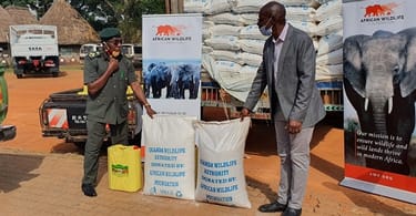 African Wildlife Foundation Donates Food Relief