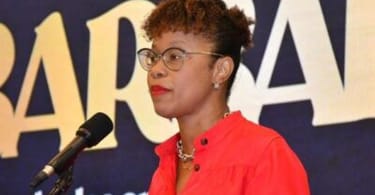 Senator Lisa Cummins at Aviation Forum image courtesy of Barbados Government Information Service e1656693024313 | eTurboNews | eTN