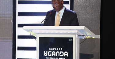 Uganda Tourism Minister Major Tom Butime - image courtesy of T.Ofungi