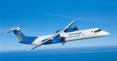 Air Tanzania dia nanatevin-daharana ny fandaharana De Havilland Dash 8-400