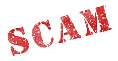 Scam - image courtesy of Pete Linforth from Pixabay