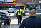 Woman killed masked gunmen on Swedish beach