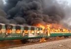 73 passengers killed in Pakistan train inferno