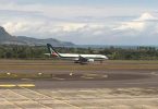 Omarjee Aviation with Alitalia in Mauritius