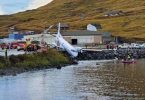 Alaska Airlines plane overshoots runway: 2 critically injured