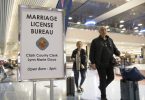 Pop-up marriage license office opens at Las Vegas Airport for Valentine’s Day