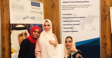 eTurboNews venture with Saudi Tourism Group shows flag in Jeddah
