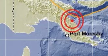 Masssive Earthquake hits region in Port Moresby, Papua New Guinea