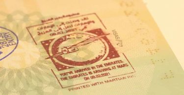 UAE visitors receive ‘Martian Ink’ passport stamp upon arrival