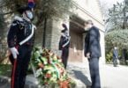 Italy PM pays respects at the Day of the Victims of COVID
