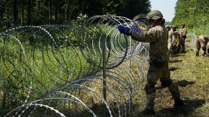 Lithuania to declare state of emergency on Belarusian border over illegal migrants invasion.