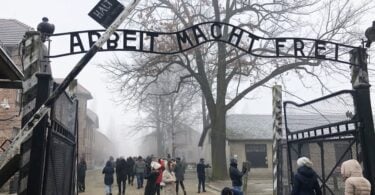 Dutch tourist detained after performing a Nazi salute in Auschwitz