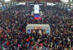 21.42 million Chinese traveled by train during three-day New Year holiday