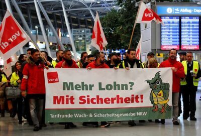 Hundreds of flights canceled as German airport security workers go on strike