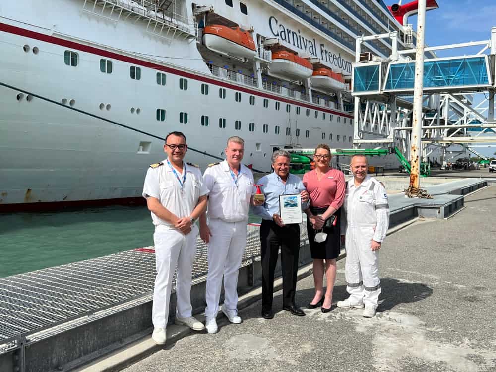 Port Canaveral: Carnival Freedom arrives to its new homeport