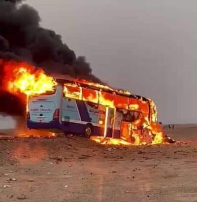 5 European tourists killed, many injured in Egypt tour bus crash