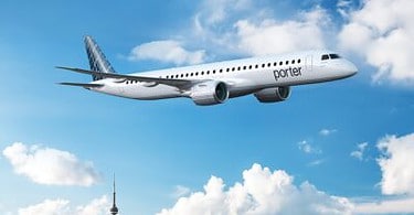 Porter Airlines orders 20 more Embraer E195-E2s