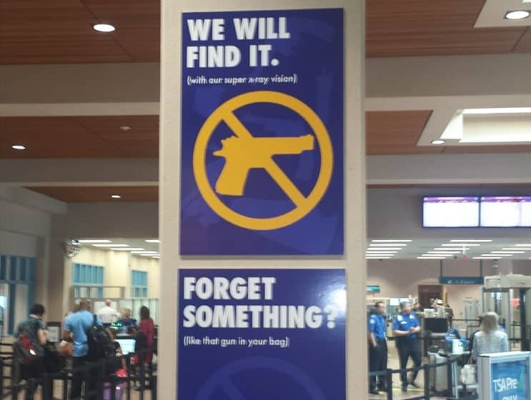 TSA: Do Not Bring Guns to Airport Security Checkpoints
