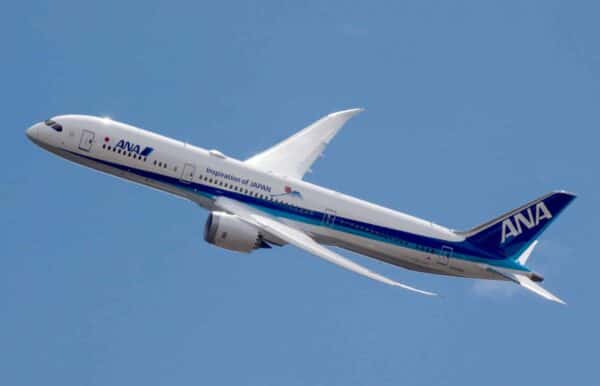 New China Flights from Tokyo and Osaka on All Nippon Airways