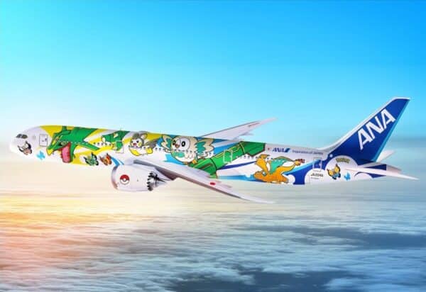 New Tokyo to Bangkok Flight on ANA Fly Pikachu Jet NH