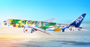 New Tokyo to Bangkok Flight on ANA Fly Pikachu Jet NH