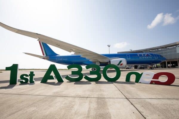 „ITA Airways“ pristato pirmąjį „Airbus A330neo“.